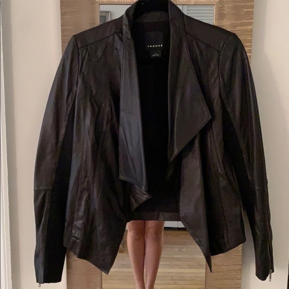 Trouvé Leather Jacket- NEW